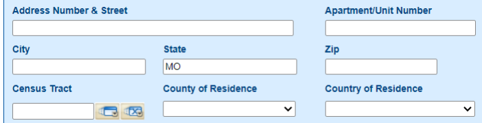 Address Entry