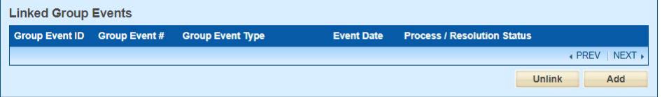 Linked Group Events