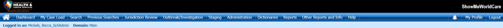 SMWC Menu Bar