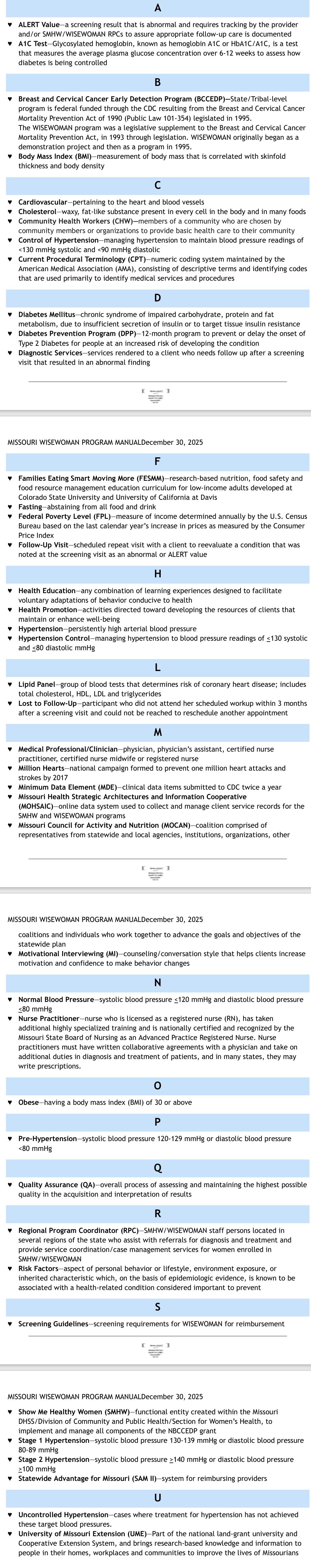 glossary