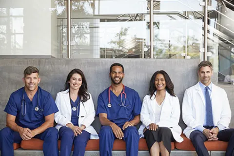 A group of physicians